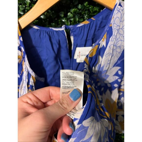 Anthropologie The Somerset Jumpsuit: Chiffon Edition Sz Small - Picture 7 of 8